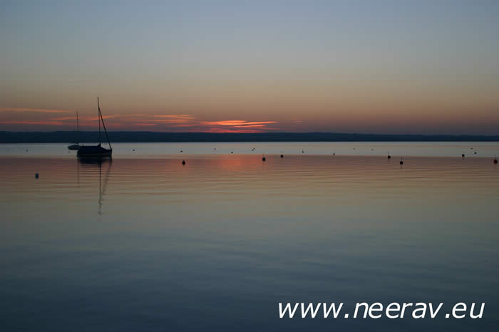 Abendsonne über dem Ammersee